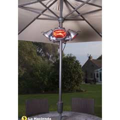 La Hacienda Heatmaster Electric Parasol Heater 2000W