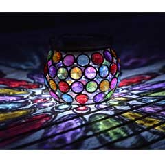 Smart Garden Solar Multi Glow Gem Light