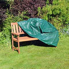 Kingfisher 2 Seater Bench Cover - W132 x D68 x H97cm
