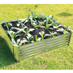 Hansons Galvanised Raised Bed - 1.2m x 0.9m