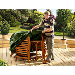 Ambassador 4 Seater Round Furniture Set Cover